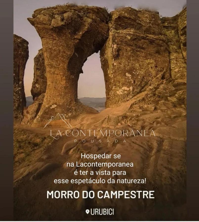 La Contemporanea Cabanas Prox A Cidade Vista Para Ponto Turistico Urubici Esterno foto