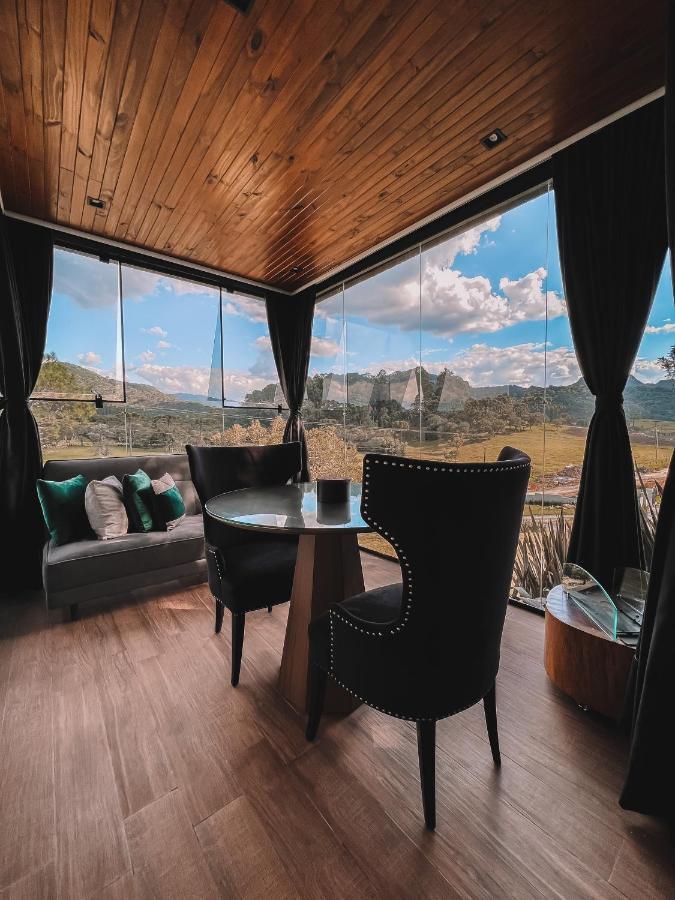 La Contemporanea Cabanas Prox A Cidade Vista Para Ponto Turistico Urubici Esterno foto