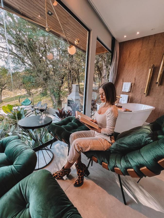 La Contemporanea Cabanas Prox A Cidade Vista Para Ponto Turistico Urubici Esterno foto